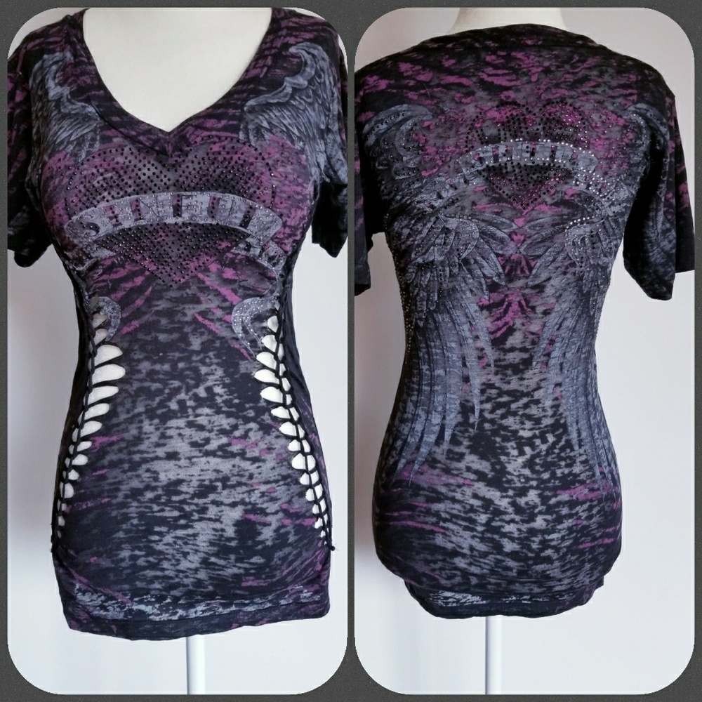 AFFLICTION SINFUL SHIRT!!